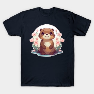 Otter is sitting T-Shirt